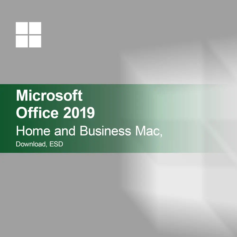 Microsoft Office 2019 Home and Business Mac, Download, ESD