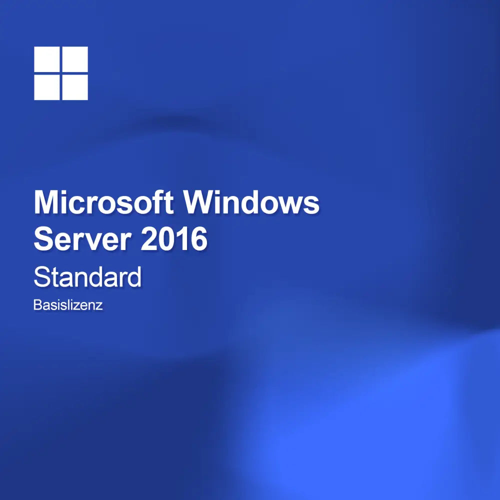 Microsoft Windows Server 2016 Standard base license