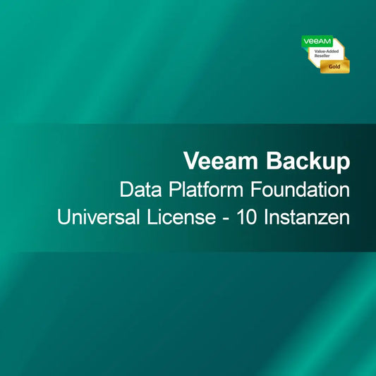 Veeam Data Platform Foundation Universal License - 10 Instanzen