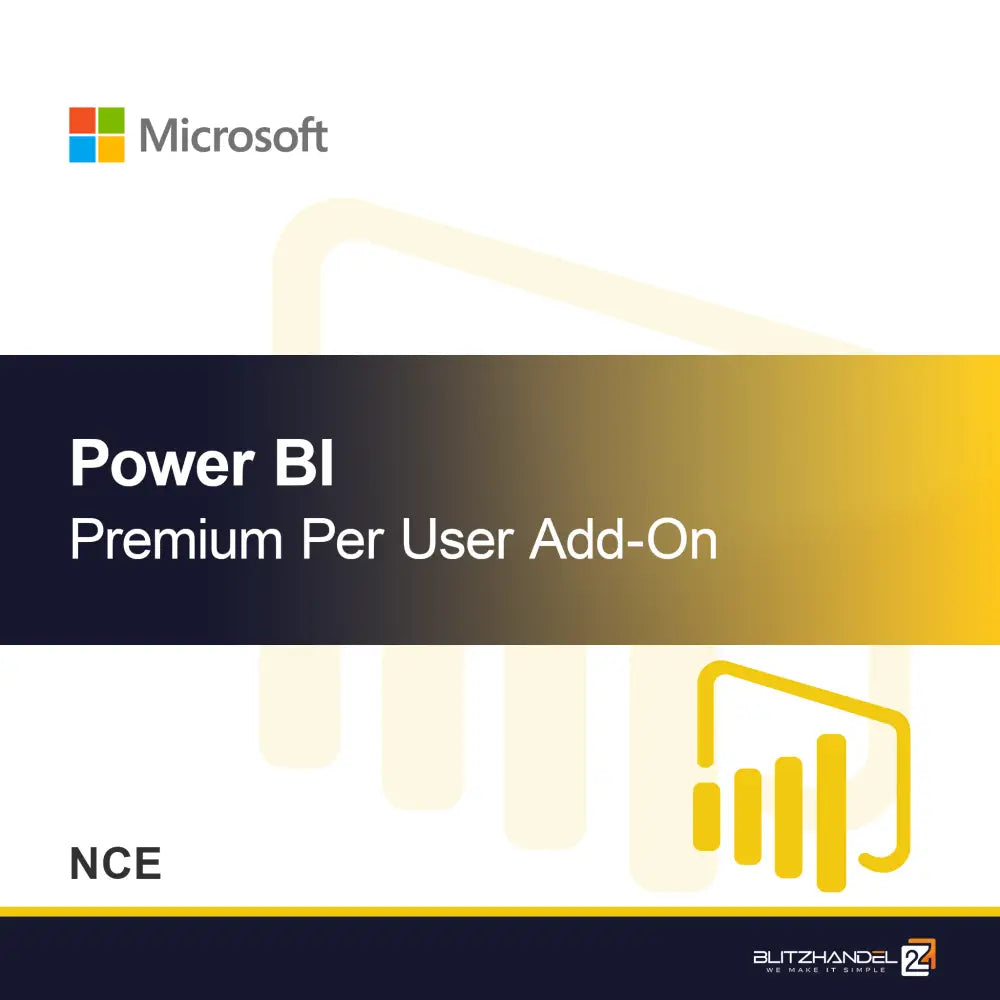 Power BI Premium Per User Add-On (NCE)